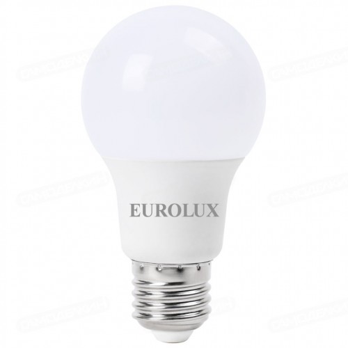 Лампа светодиодная EUROLUX LL-E-A60-13W-230-4K-E27 (76/2/18)