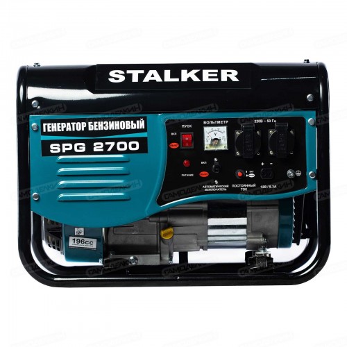 Бензиновый генератор STALKER SPG 2700 (N) / 2кВт / 220В
