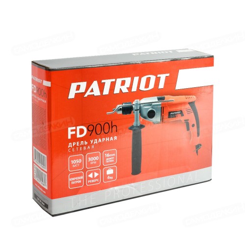 Дрель электрическая ударная Patriot FD 900h (120301466)