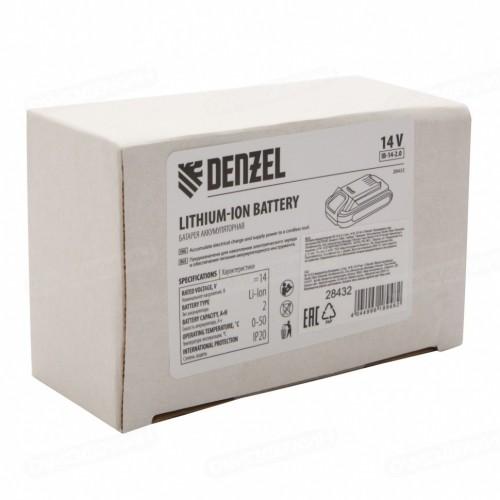 Батарея аккумуляторная Denzel IB-14-2.0 (28432)