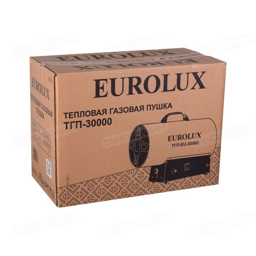 Тепловая газовая пушка Eurolux ТГП-EU-30000 (67/1/49)
