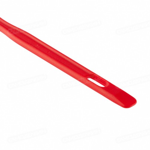 Кисть флейцевая удлиненная Matrix, 50*12, натуральная щетина, пластиковая ручка (83402)