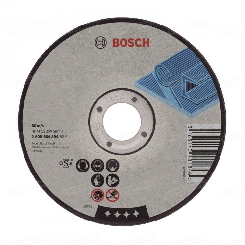 Диск отрезной по нержавеющей стали Bosch 125x1 2608600549