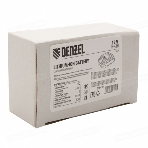Батарея аккумуляторная Denzel IB-12-2.0 (28431)