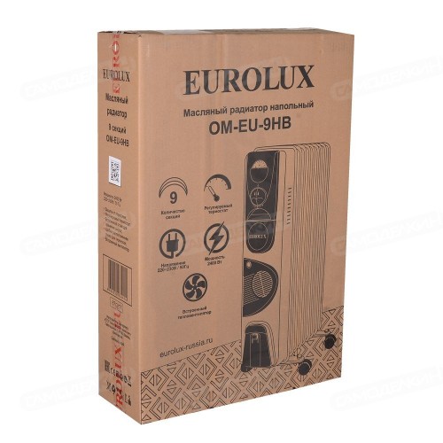 Масляный радиатор ОМ-EU-9НВ Eurolux (67/3/17)