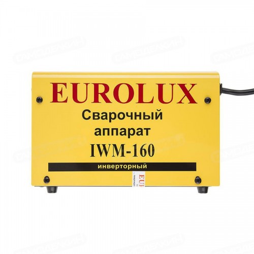 Сварочный аппарат инверторный Eurolux IWM160 (65/26)