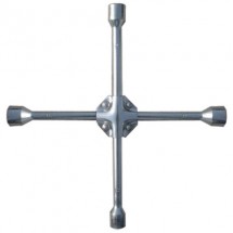 Ключ-крест баллонный Matrix, 17 х 19 х 21 х 22 мм, усиленный, толщина 16 мм (14244)